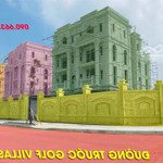 (limited) ra mắt villa tổng thống riêng tư tuyệt đối - mặt sân golf - có hầm - có bể bơi