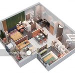 Căn 2 phòng ngủ64m2 toà gs6 - layout mới. chiết khấu 8,5% chỉ 3,1 tỷ. tiến độ 10%/3 tháng. vay 0% t8.2026