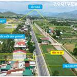 Nút giao cao tốc ninh thuận. mặt đường ql27a, 20x50m sân bay thành sơn 5km, ql1 6km, 12km tới biển