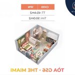 *** Căn 1 Phòng Ngủđông Nam Nội Khu Gs6 Ck Hơn 10% Trực Tiếp Vinhomes