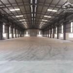 Cho thuê kho xưởng dt 1000m2, 1500m2, 4500m2 kcn thanh oai, hà nội.