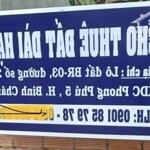 Cho thuê đất mặt tiền lô br - 03, đường số 22, kdc phong phú 5, h. bình chánh, tp. hồ chí minh