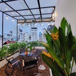 ️penthouse sân vườn 2pn - cityview; bbq thoải mái - gần chợ bến thành