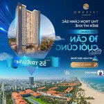 Muốn bán căn hộ chung cư ven biển 2pn/82,6m2. nội thất 5* 2logia,bếp, 2 nhà tắm cao cấpsổ vĩnh viễn