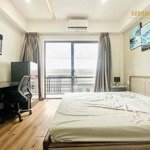 Căn hộ studio balcon full nt gần ngã 4 nguyễn văn trỗi, cầu công lý