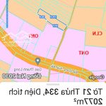 Bán lô đất tcln 2077 m2, đ. bảo quang xuân bắc, ấp 18 gia đình, xã bảo quang, long khánh, đồng nai