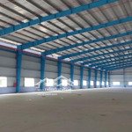 Cho thuê 10000m2 xưởng đẹp kcn hố nai 3,tiếp luôn khách xi mạ