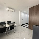 Cho thuê văn phòng tầng trệt 80m2 đầy đủ nội thất kđt vạn phúc