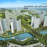 Bán căn hộ 58m2 (2pn 1vs) - ban công đông nam - chung cư aquabay ecopark - giá 1,870