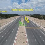 2 nền biệt thự 500m2 tại dự án trên mặt tiền đường nối cổng chính sân bay long thành