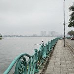 Bán lô đất phố quảng khánh - vew hồ tây diện tích 343m mặt tiền 12m giá 287 tỷ