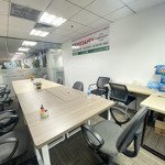 Văn phòng cho thuê diện tích 14-45m2 setup sẵn bàn ghế, dịch vụ trong giá thuê tại q. cầu giấy, hn