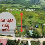 Chủ hạ giá cần bán 736m/130m thổ cư view cánh đồng tại cư yên lương sơn hòa bình. giá sập sàn