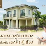 Biệt thự và dinh thự park village thiết kế châu âu dự án waterpoint giá dưới 20 tỷ