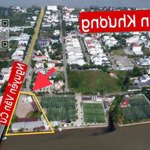 Cực hiếm! cho thuê đất 3200m2 - 3 mặt tiền ngay chân cầu cồn khương