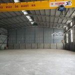 Cho thuê kho xưởng tại kcn ngọc liệp quốc oai hn, diện tích: 1200m2, pccc đang nghiệp thu, điện 450kva