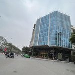 Cho thuê tòa nhà mặt phố trần thái tông: 350m2, 1 hầm, 9 tầng