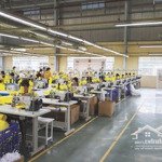 Cần sang 10.000m2 xưởng ccn hóc môn - đầy đủ trang thiết bị ngành may mặc.