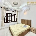 Phòng trọ mới khai trương 100% full nội thất ban công cửa sổ dt 30-38m2 gần chợ và các đường lớn