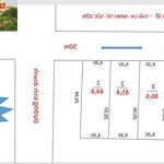 Dự án phân lô thái lai-minh trí-sóc sơn . - s =84.8m -85,8m - 86,6m- 87,6m - đường trước đất 6m thô