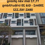 Cho thuê 2 tầng - tổng 200m2 - tại galaxy ngân hà - tố hữu, hà đông - 0981114979