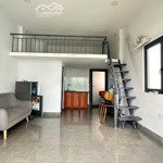 Cho thuê căn hộ duplex gác lửng 50m2 ban công siêu thoáng đón gió đầy đủ tiện nghi ngay trung tâm