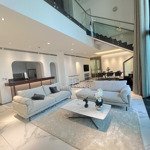 Duplex penthouse hồ bơi riêng, 320m2, 3 phòng ngủ 3 vệ sinh full nội thất d''edge thảo điền