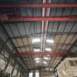 Cho thuê kho xưởng mặt đường nguyễn văn linh, mặt tiền 20m, dtsd hơn 700m2, trần cao 12m cực thoáng