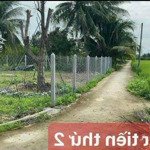 đất hai mặt tiền đan siêu rẽ ở bến lức