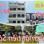 Villa mặt tiền sông vàm thuật, dt 103m2 (8,3m x 15m) - 4 lầu - thang máy 450kg