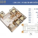 Bán căn góc 107,5m 3 ngủ chung cư golden west, tầng đẹp đủ đồ giá 55tr/m bao thuế phí lh 0962211966