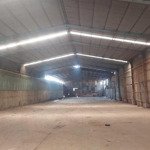 Cho thuê xưởng 2200m2 phường tân hòa, biên hòa, gần hoàng văn bổn