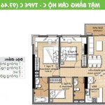 Bán căn hộ chung cư eratown đức khải 3 phòng ngủ full nội thất, 97m2, giá bán 2tỷ250 liên hệ: 0916887727