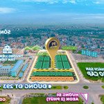 Bán ngoại giao,5 lô đẹp trục chính tây yên tử ra ngã 6 giá ưu đãi, mascity chỉ từ 4,7 tỷ sổ đỏ ngay