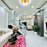 Lên sóng nhà mới giá bán 3tỷ3/64,5m2. đs 11, p. 13, quận 6. sátmặt tiềnđ.an dương vương, trường th him lam