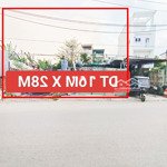 đất mặt tiền đường số 22 p. linh đông - dt 16m x 28m - tiện xây bt - cty - kho - xưởng