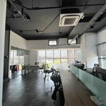 Cho thuê văn phòng làm việc officetel 90m2, có sẵn bàn ghế, phòng riêng - the sun avenue an phú q2