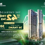 Căn hộ the emeral 68 thuận an. rổ hàng trực tiếp cđt lê phong. giá chỉ từ 1,6ty căn 1pn bao vat