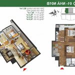 Chính chủ bán nhanh căn 2 pn 77 m2 toà n01b k35 tân mai. giá bán 4,1 tỷ lh 0794949427