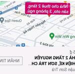 Cho thuê nhà 2 tầng nguyễn thiện kế, sơn trà. sân oto, 3 phòng ngủ, ngang 5.5 phù hợp cho khách thuê làm vp, kd buôn bán.. giá thoả thuận