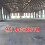 Cho thuê kho xưởng phường an thạnh 1450m2 giá 65tr/th, thuận an, bình dương