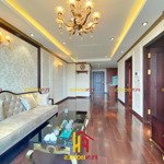 Cho thuê gấp: căn hộ 3 pn góc vip - full nội thất - tầng cao, view sông hồng. sẵn slot ô tô