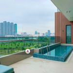 Cần bán căn pool villa tại the river thủ thiêm view sông gồm 3 phòng ngủ diện tích 286m2