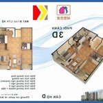 Bán chung cư ct4 booyoung - 102m 3 phòng ngủ2vs 2 ban công - tầng trung full nội thất - chỉ hơn 4 tỷ