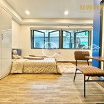 Trống sẵn 1 căn studio cửa sổ thoáng full nội thất ngay sân bay