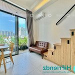 Duplex ban công/cửa sổ - gần lotte mart - mới 100% - full nội thất