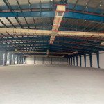 Cho thuê xưởng 2700m2 và 4000m2 pccc tự động làm đc fdi và epe tại nam định