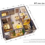 Căn 2 phòng ngủ view hồ bơi cực đẹp giá chỉ 3.056 tỉ (dự kiến tháng 11/2024 bàn giao)