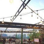 Cho thuê rooftop garden beer 280m2, giá 55tr, góc 2mt hoà hưng quận 10