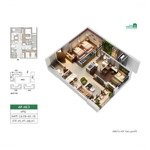 Chính chủ cần bán căn 2 pn - 75m2 view nội khu